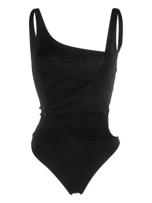 Off-White cut-out high-cut swimsuit - Black