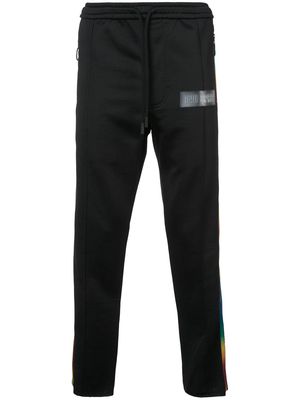 Off-White dad time travelling track trousers - Black