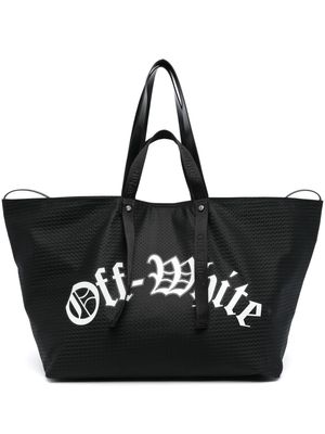 Off-White Day Off mesh tote bag - Black