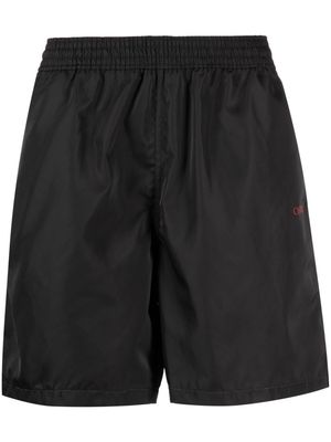 Off-White Diag-print swim shorts - Black