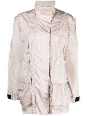 Off-White Diag track coat - Neutrals