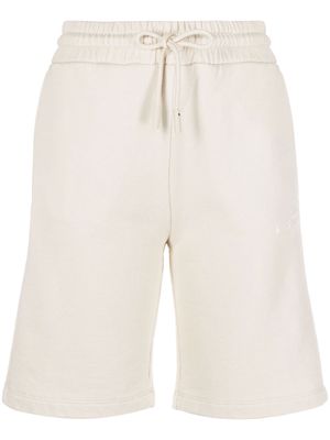Off-White drawstring waist track shorts - Neutrals
