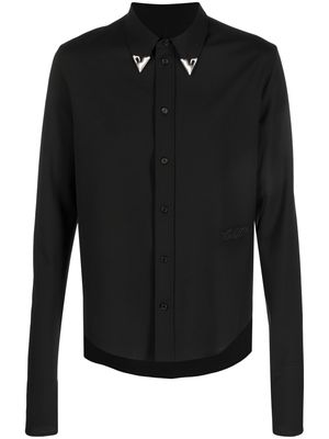 Off-White extra-long sleeved shirt - Black