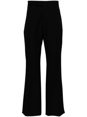 Off-White flared-leg wool trousers - Black