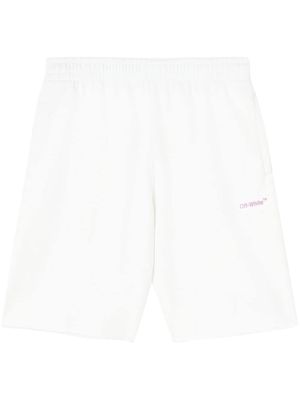 Off-White gradient-Arrow track shorts
