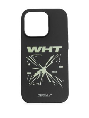 Off-White graphic-print iPhone 14 case - Black