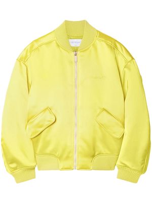 Off-White H Duchesse bomber jacket - Yellow