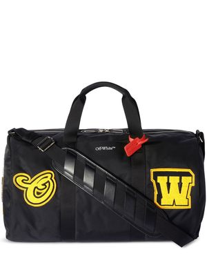 Off-White Hard Core Patches varsity duffle bag - Black