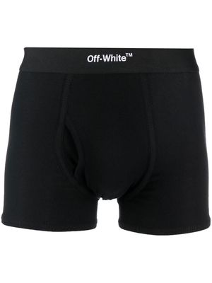 Off-White Helvetica boxer shorts pack of three - Black
