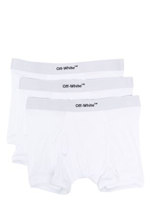 Off-White Helvetica boxer shorts pack of three