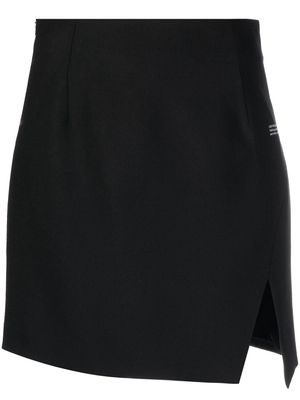 Off-White high-waisted mini skirt - Black