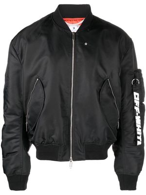 Off-White Industrial bomber jacket - Black