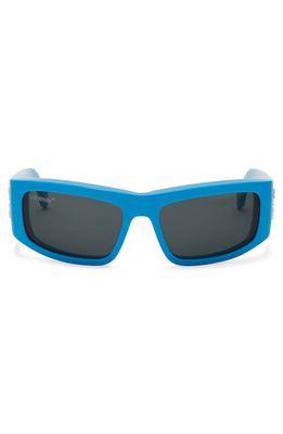 Off-White Joseph Sunglasses in Blue Dark