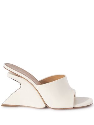Off-White Jug wedge-heel leather mules