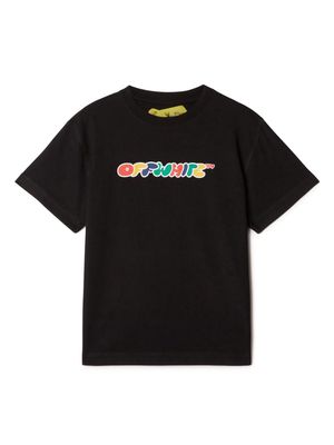 Off-White Kids Arrow Chunky cotton T-shirt - Black