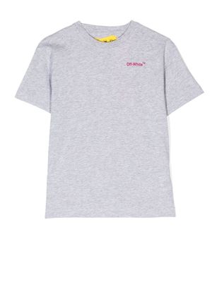 Off-White Kids Arrows cotton T-shirt - Grey