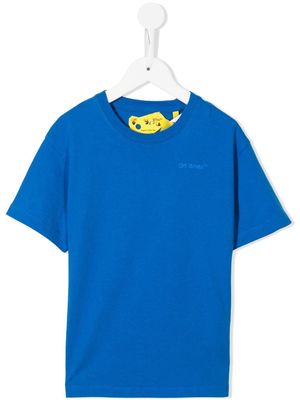 Off-White Kids Arrows-print cotton T-shirt - Blue
