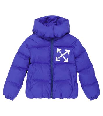 Off-White Kids Arrows quilted puffer jacket