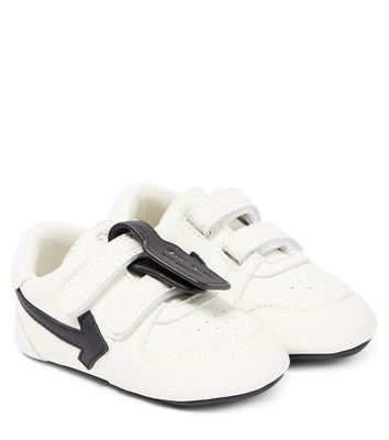 Off-White Kids Baby Out of Office leather sneakers