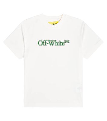 Off-White Kids Big Bookish cotton jersey T-shirt