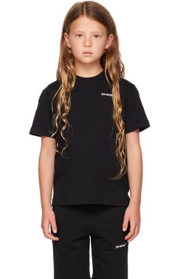 Off-White Kids Black Industrial T-Shirt