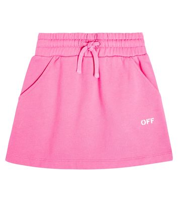 Off-White Kids Cotton jersey skirt