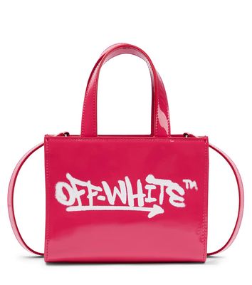 Off-White Kids Graffiti logo shoulder bag