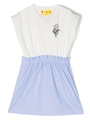 Off-White Kids graphic-print sleeveless dress