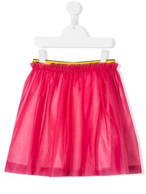 Off-White Kids layered tulle skirt - Pink