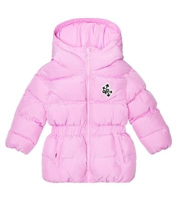 Off-White Kids Logo puffer coat