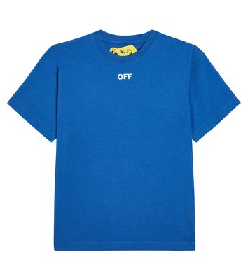 Off-White Kids Off Stamp cotton jersey T-shirt