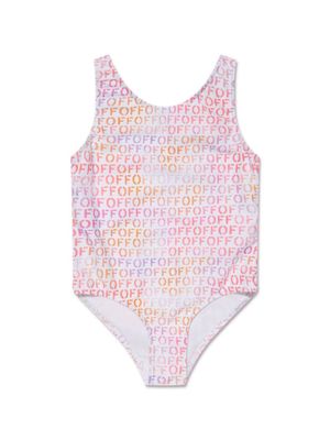 Off-White Kids Off Stamp swimsuit