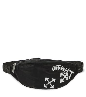 Off-White Kids Paint Script belt bag