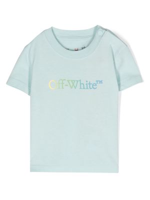 Off-White Kids Rainbow Arrow cotton T-shirt - Blue