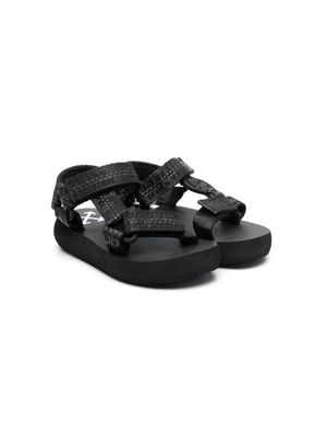 Off-White Kids strappy open-toe sandals - Black
