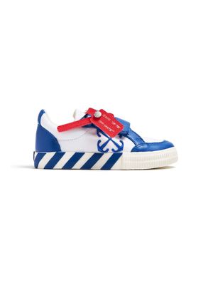 Off-White Kids Velcro Vulcanised leather sneakers