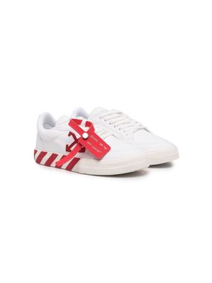 Off-White Kids Vulcanized lace-up sneakers
