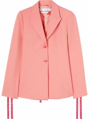 Off-White Laces Light blazer jacket - Pink