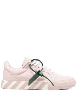 Off-White lo-top tag sneakers - Pink