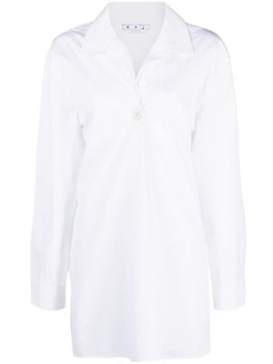 Off-White long-sleeve button-fastening shirt