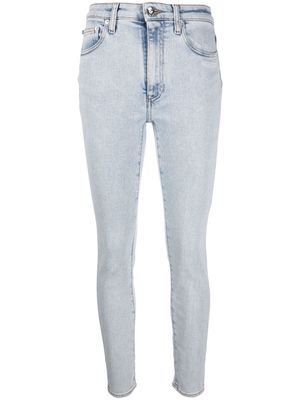 Off-White mid-rise skinny jeans - Blue