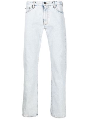 Off-White mid-rise straight-leg jeans - Blue