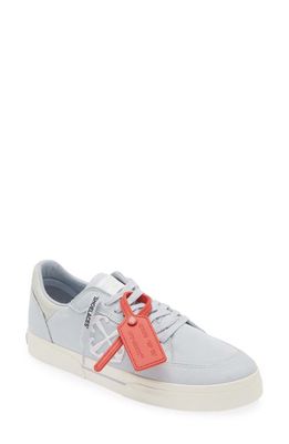 Off-White New Vulcanized Low Top Sneaker in Light Blue White