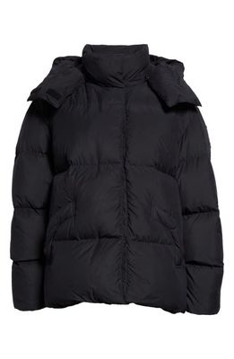 Off-White NY Matt Quilted Puffer Jacket in Black