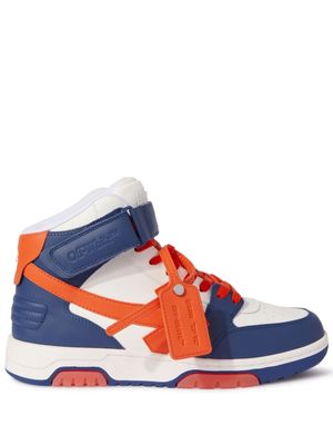 Off-White Out of Office hi-top trainers - Blue