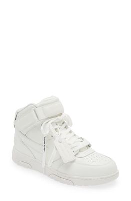 Off-White Out of Office High Top Sneaker in White White