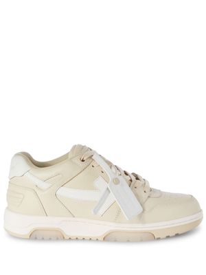 Off-White Out Of Office leather sneakers - Neutrals