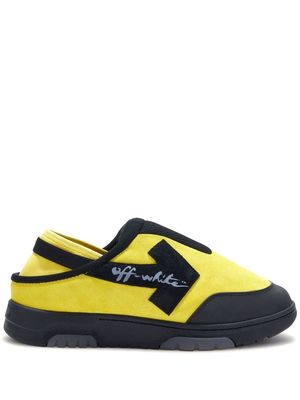 Off-White Out of Office slip-on sneakers - Yellow