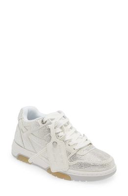Off-White Out of Office Strass Sneaker in White White