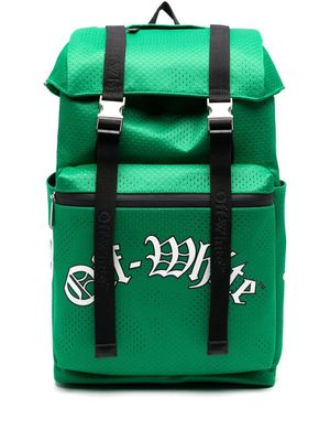 Off-White Outdoor Hike mesh backpack - Green